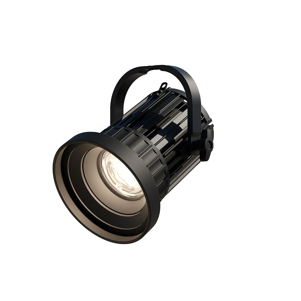 Compact Fresnel Light Single Color with integrated Zoom