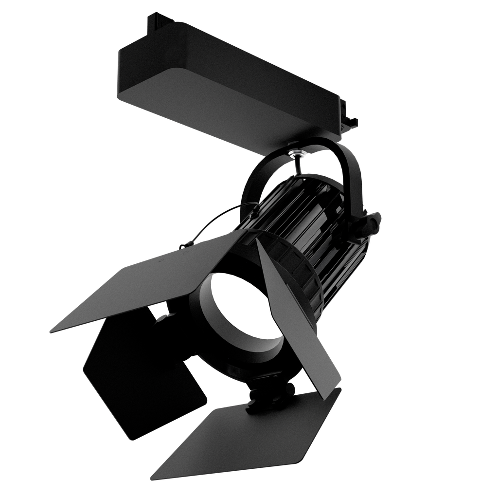 Compact Fresnel Light Bi-Color, incl. Stucchi Track Mount & LED Driver