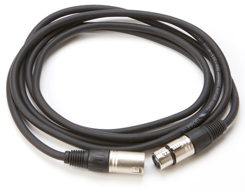 XLR 3-Pin Extension Cable 7.5m